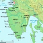 Carte de l'Istrie