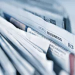 Des journaux imprimés